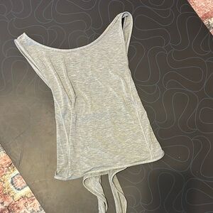 Lululemon tie back tank. Really soft fabric!
